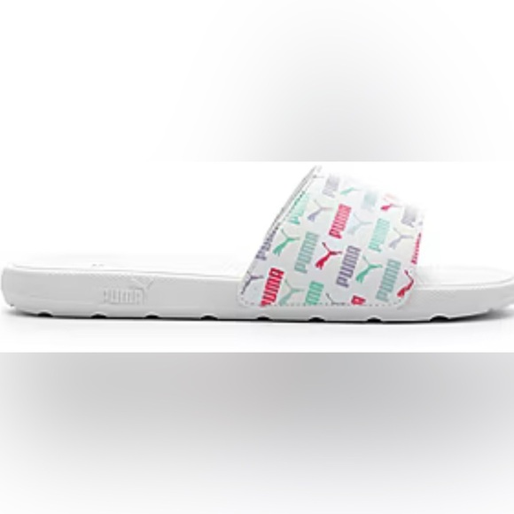 PUMA Womens Cool Cat 2.0 Aop Slide Sandals - Picture 4 of 6